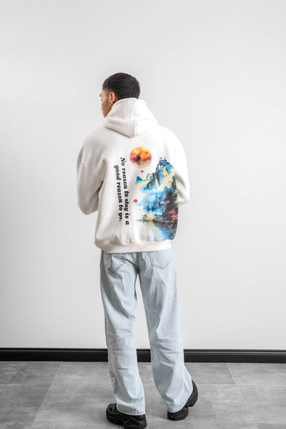 Galaxy View Oversize Sweatshirt Withinblack