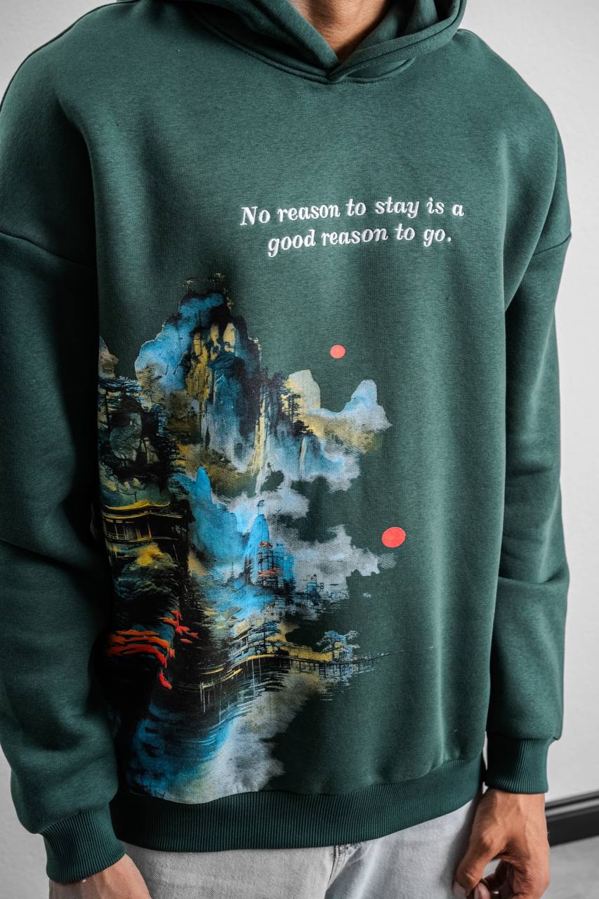 Galaxy View Oversize Sweatshirt Withinblack