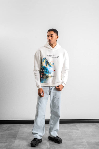 Galaxy View Oversize Sweatshirt Withinblack