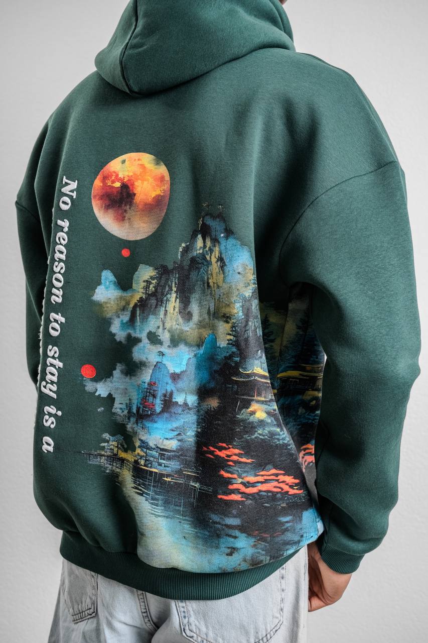 Galaxy View Oversize Sweatshirt Withinblack