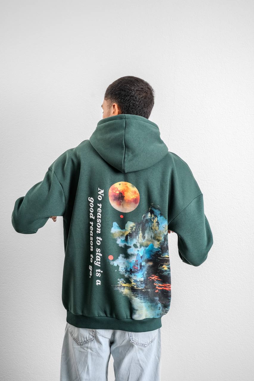 Galaxy View Oversize Sweatshirt Withinblack