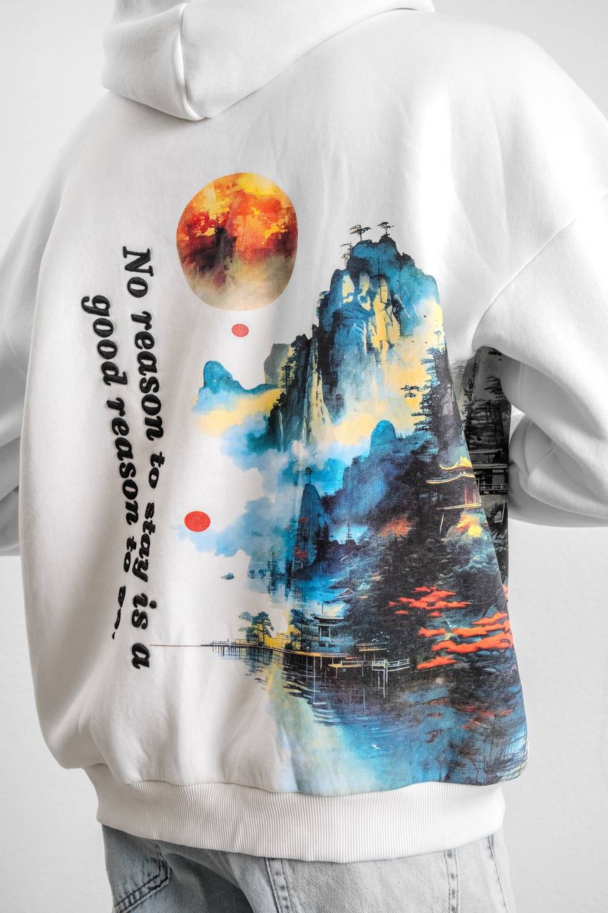Galaxy View Oversize Sweatshirt Withinblack