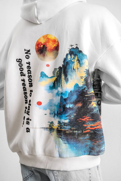 Galaxy View Oversize Sweatshirt Withinblack