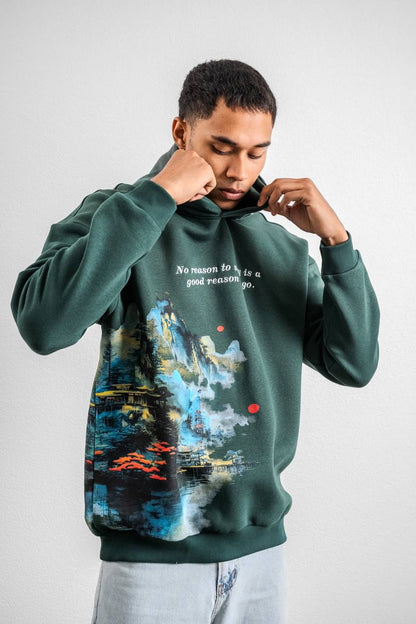 Galaxy View Oversize Sweatshirt Withinblack