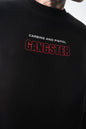 Gangster Oversized Sweatshirt: Urban Streetwear & Graphic Design Withinblack