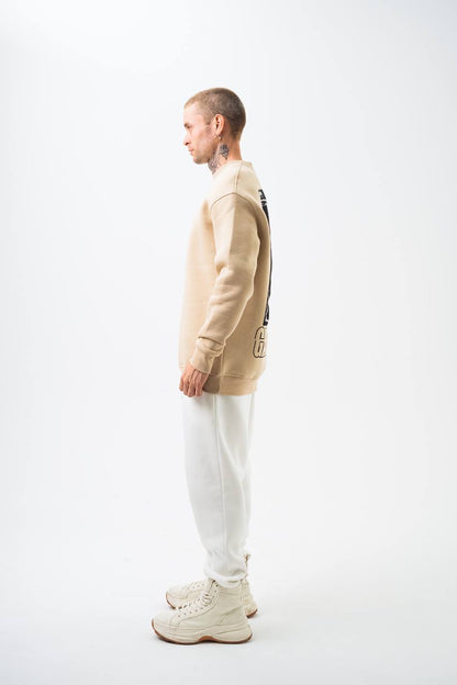 Gangster Oversized Sweatshirt: Urban Streetwear & Graphic Design Withinblack