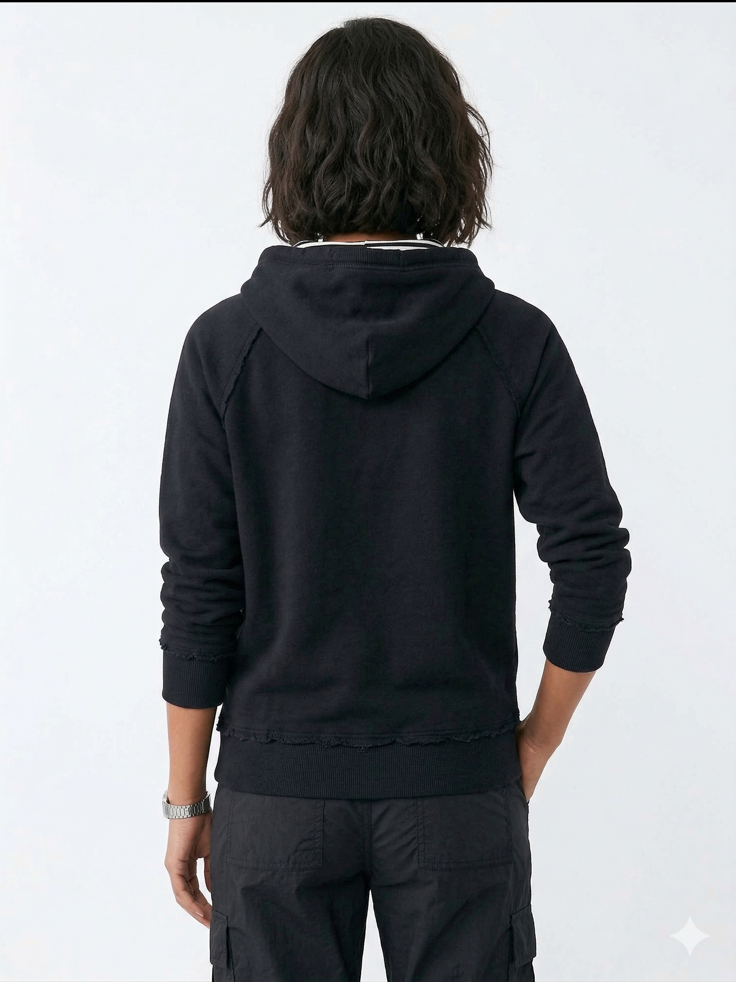 The Off-Duty Oversized Hoodie | Black Tinyloverclothing
