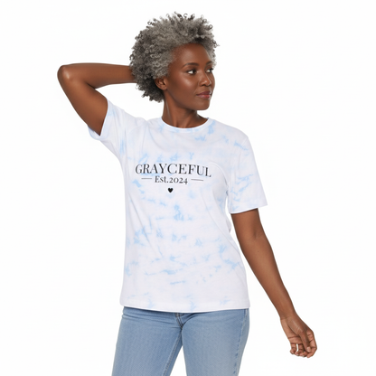 Unisex FWD Fashion Tie-Dyed T-Shirt Grayceful EST 2024 Grayceful LLC