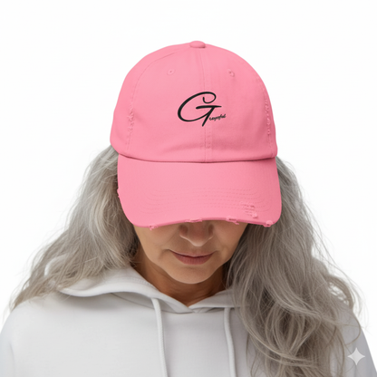 Grayceful Distressed Cap Grayceful LLC