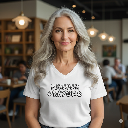 Women’s Flowy Rolled Cuffs Muscle Tee Grayceful LLC