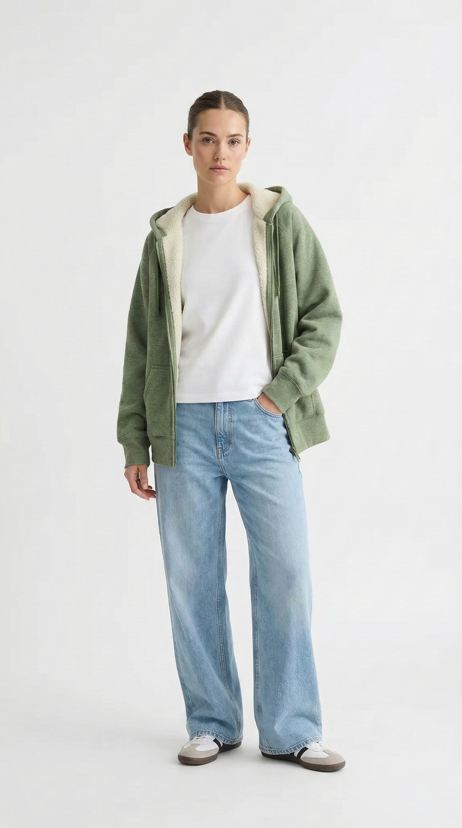 Unisex The Ultimate Everyday Layer: Sage Green Hoodie 🌿 Tinyloverclothing