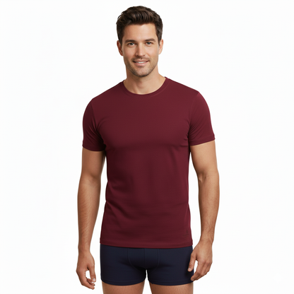Men’s Bamboo Crew Neck Undershirts 3-Pack Bambooven
