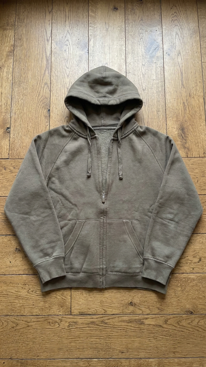 Mojave Oversized Zip Hoodie - Moss Tinyloverclothing