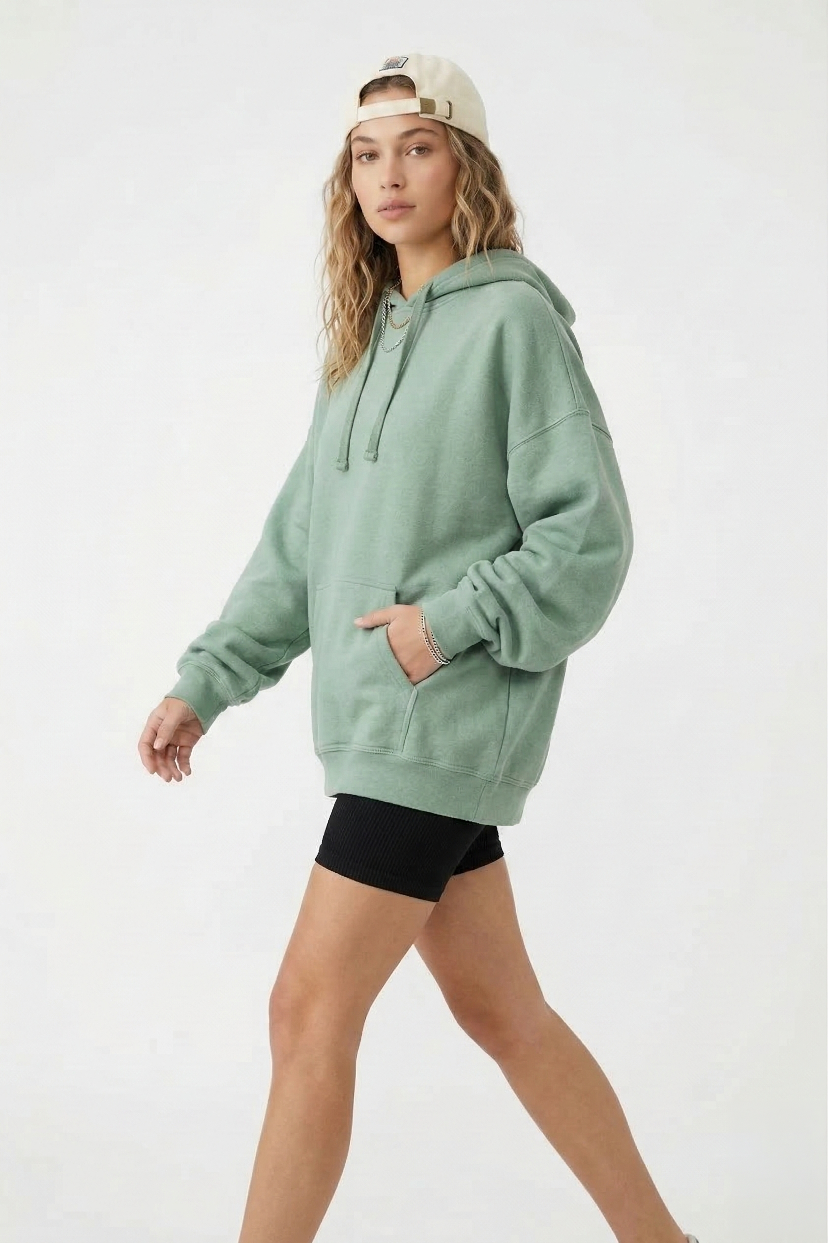 Premium Sage Oversized Unisex Hoodie | Ultra-Soft Cotton Blend Tinyloverclothing