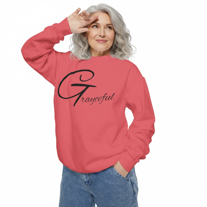 Unisex Garment-Dyed Sweatshirt Grayceful LLC