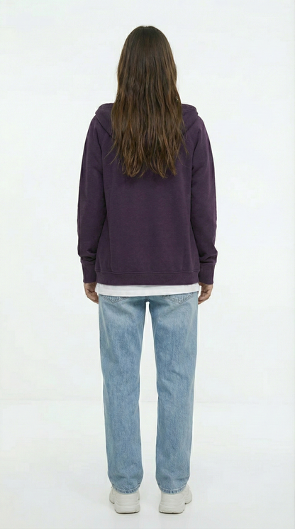 Unisex Soft-Touch Heavyweight Zip Hoodie Tinyloverclothing