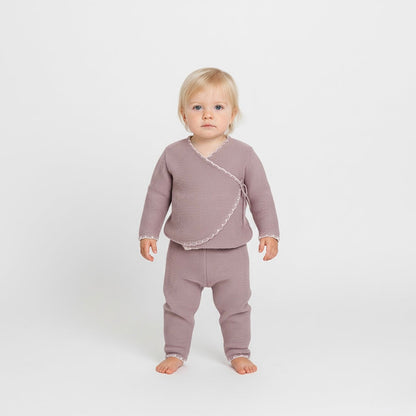 Luna Knit Lilac 2-Piece Set Honey and Hive