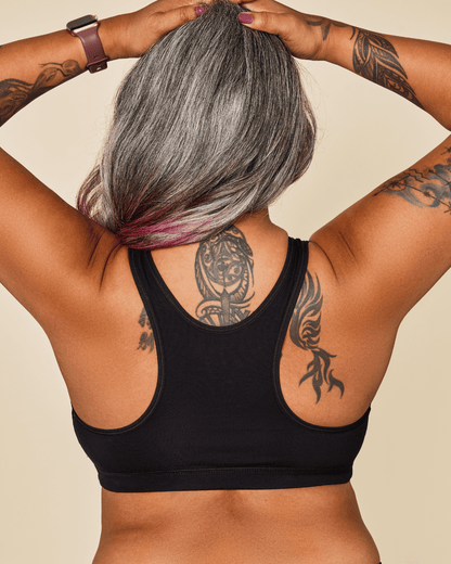 Glide Cotton Racerback Bralette Meadow