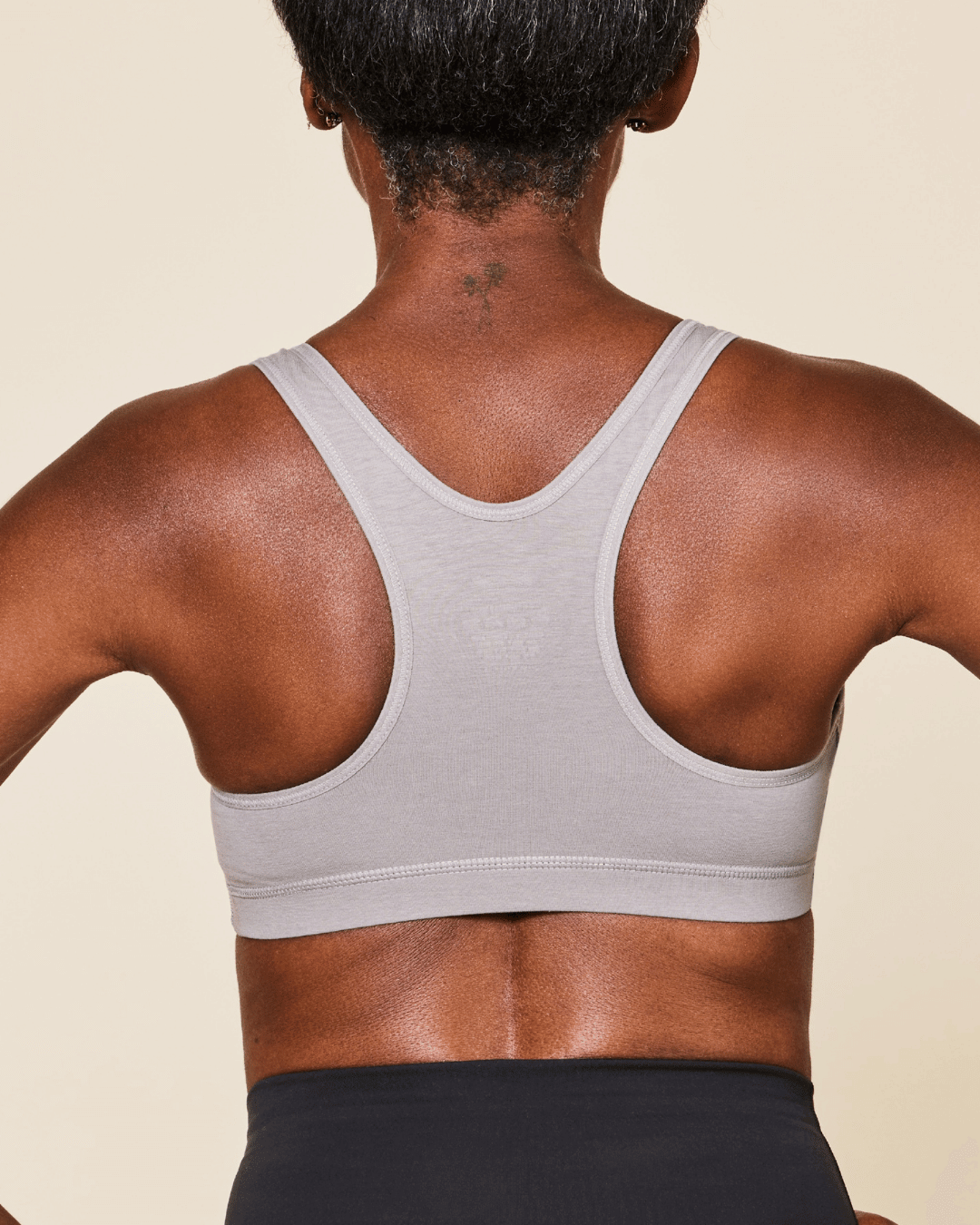 Glide Cotton Racerback Bralette Meadow