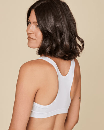 Glide Cotton Racerback Bralette Meadow