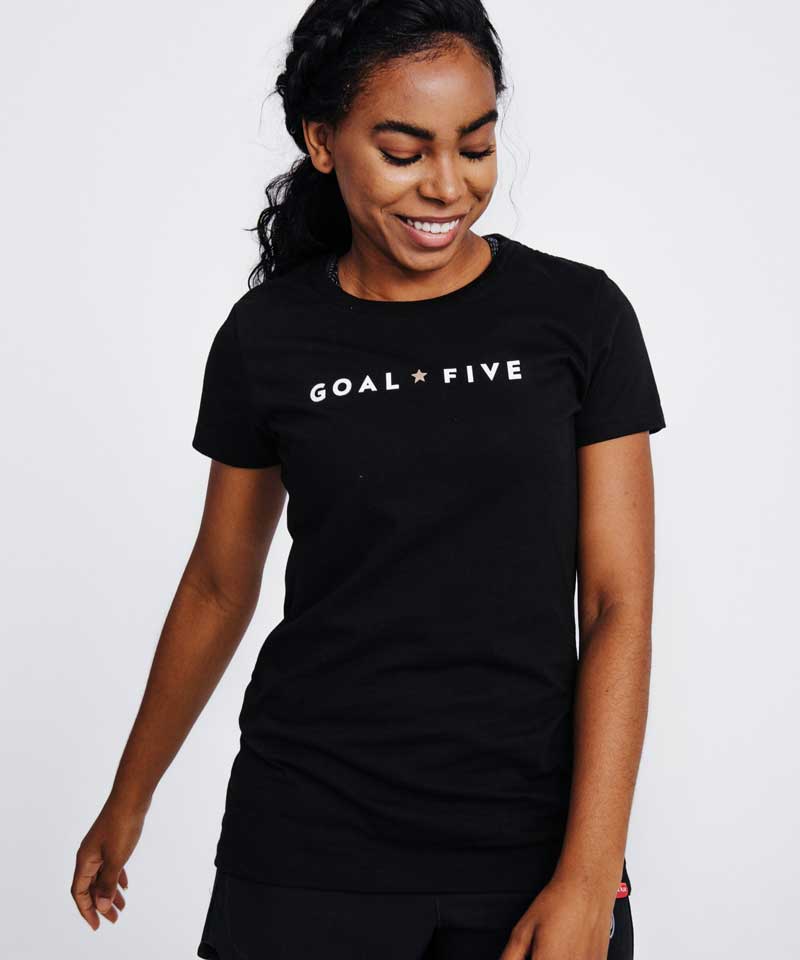 Goal Five Women's Athletic T-Shirt Goal Five
