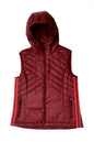Powerstripe Eco-Friendly Down Hooded Vest Goal Five