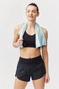 Sheva Women's High Rise Running Shorts Goal Five