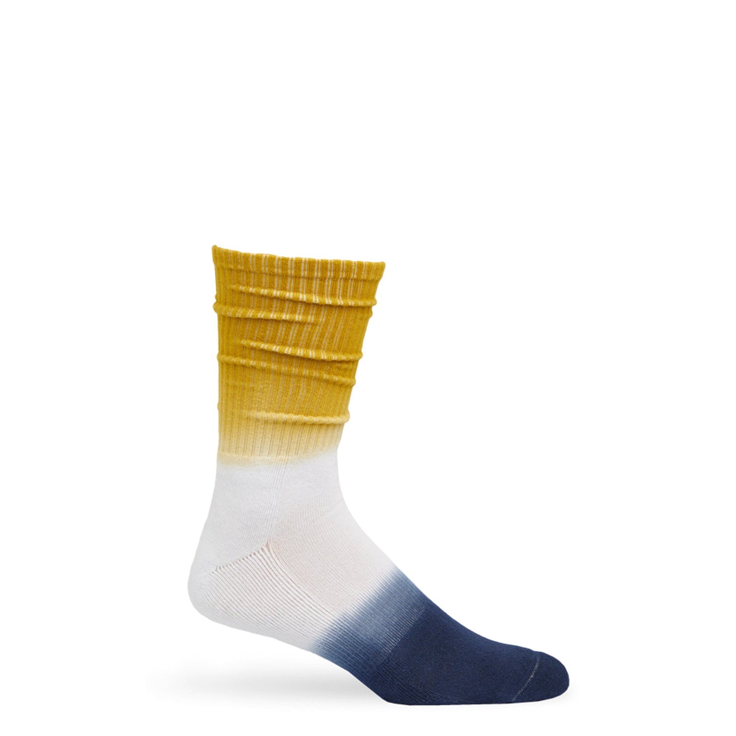 Navy / Gold Dip Casual Socks DeadSoxy