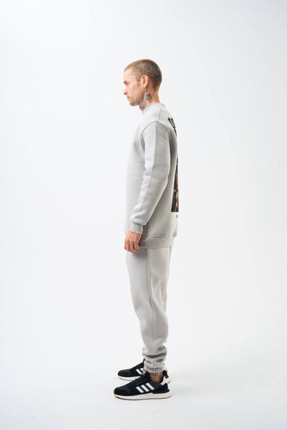 Gold Star' Urban Streetwear Sweatshirt: Weapon & Money Graphic Withinblack