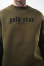 Gold Star' Urban Streetwear Sweatshirt: Weapon & Money Graphic Withinblack