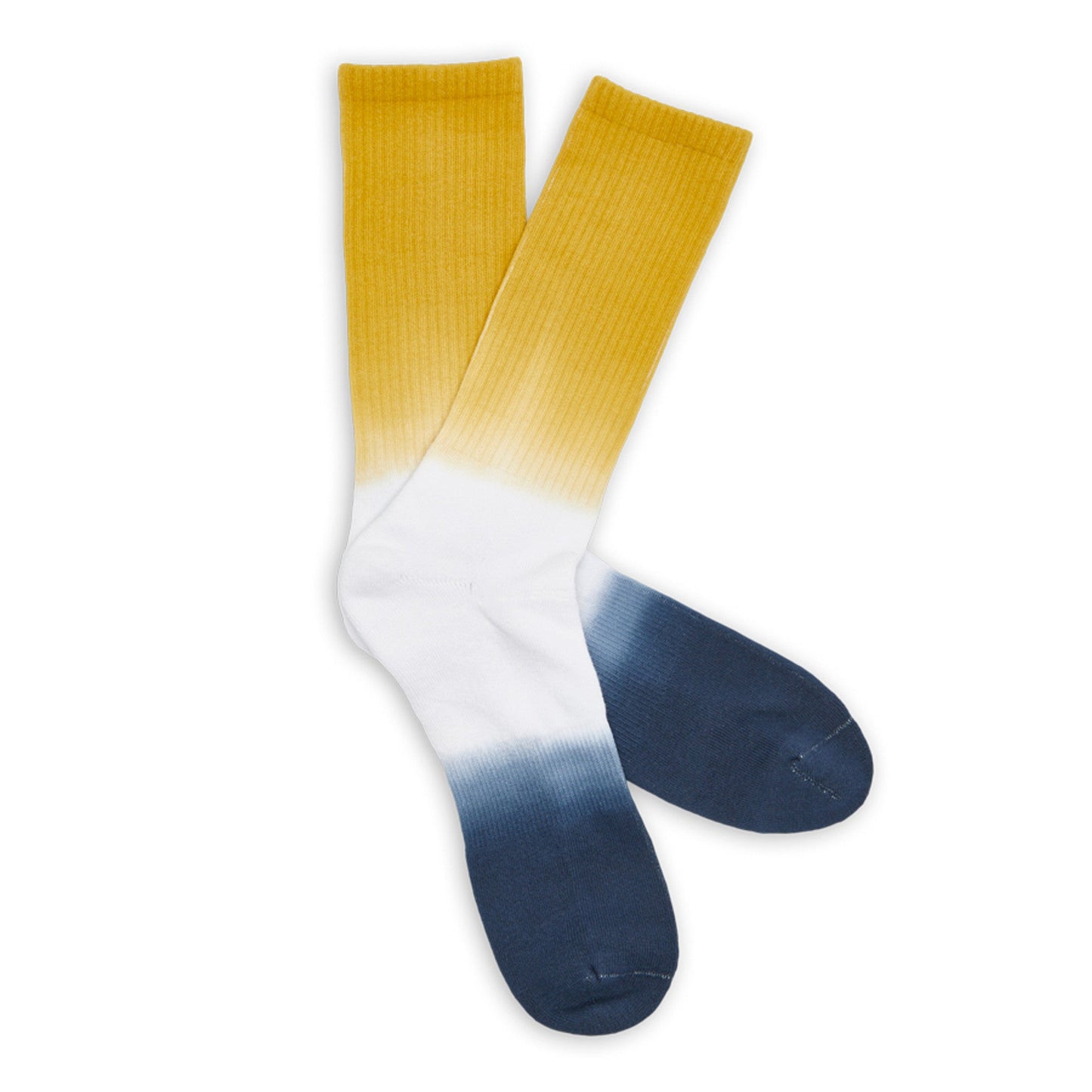 Navy / Gold Dip Casual Socks DeadSoxy