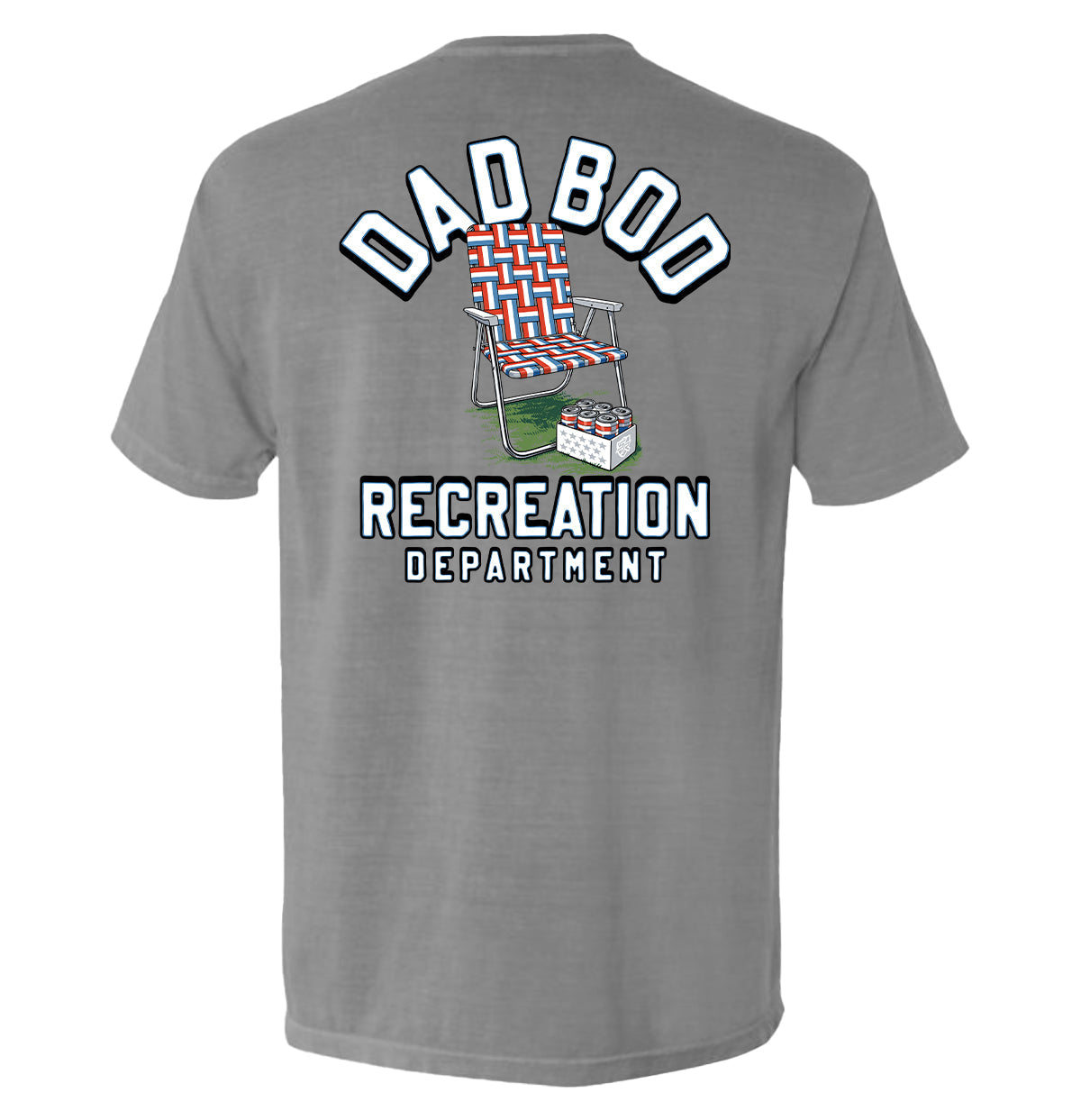 Dad Bod Recreation Department Shield Republic