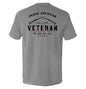 Proud American Veteran The Oath Never Ends Shield Republic