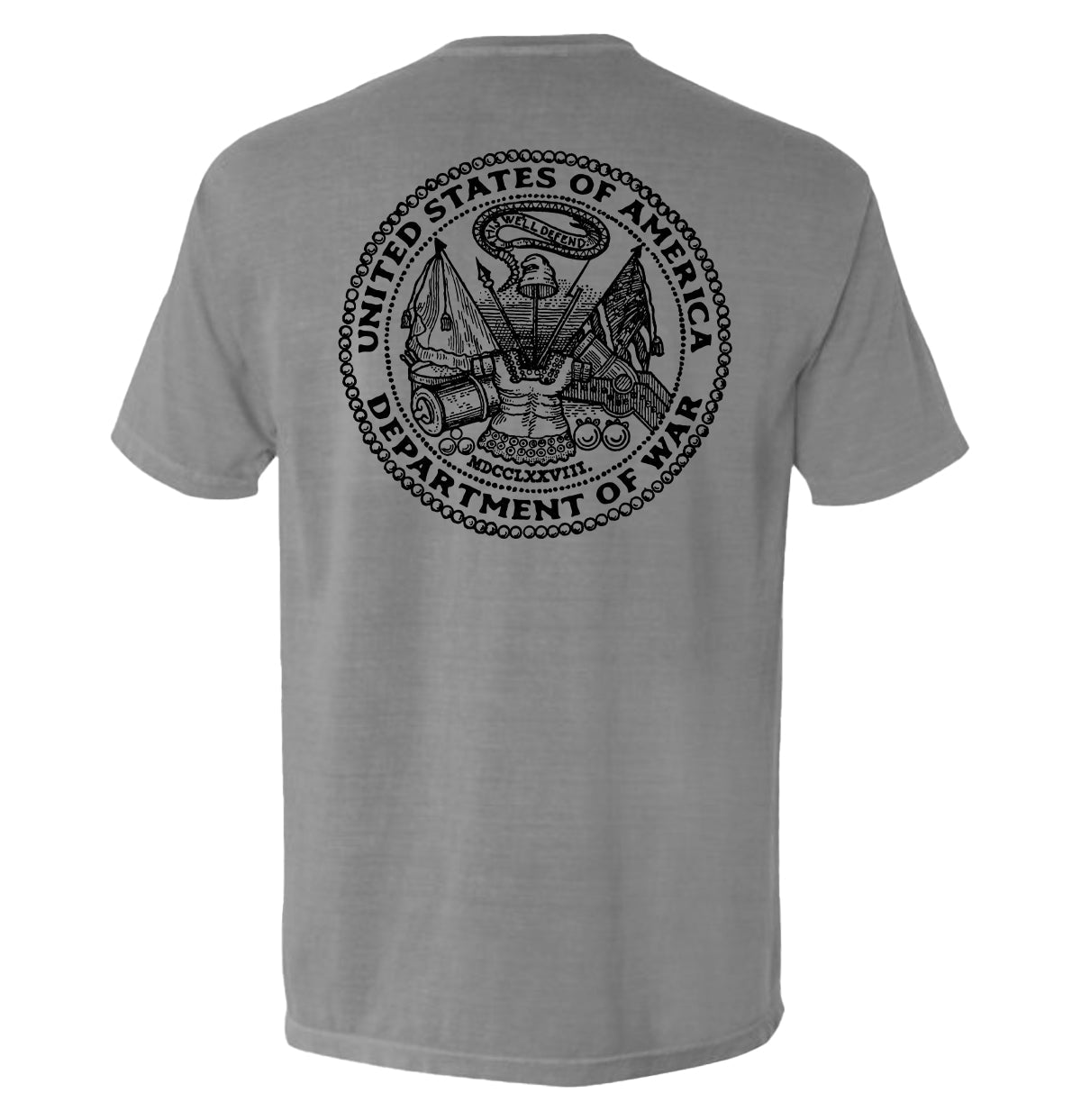 United States of America Department of War Shield Republic