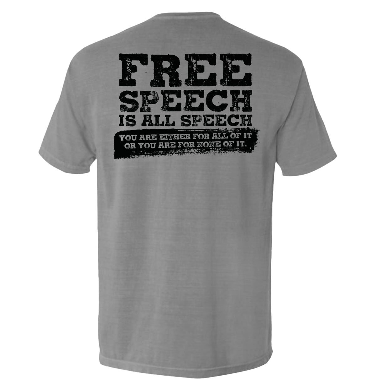 Free Speech Is All Speech Shield Republic