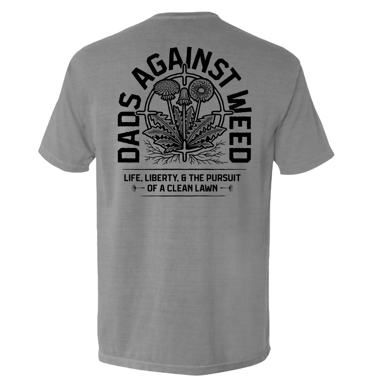Dads Against Weed Black Shield Republic