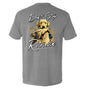 Don't Stop Retrievin Yellow Lab Shield Republic
