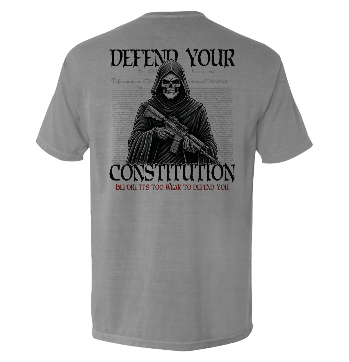 Defend Your Constitution Reaper Shield Republic
