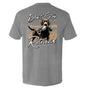 Don't Stop Retrievin' Chocolate Lab Shield Republic