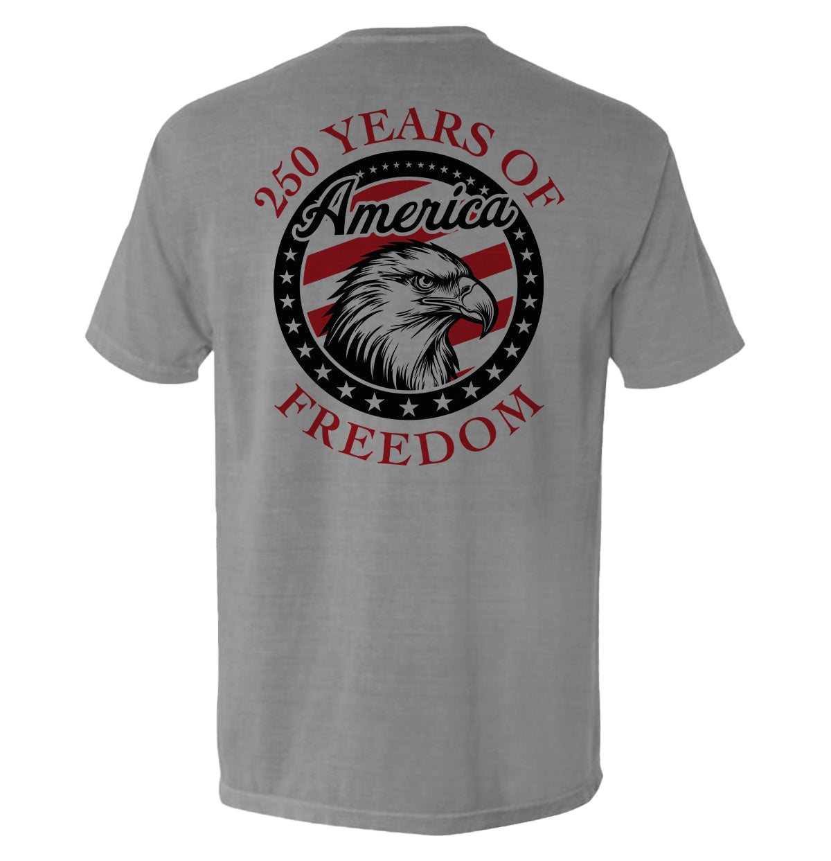 250 Years Of Freedom Eagle Circle Shield Republic