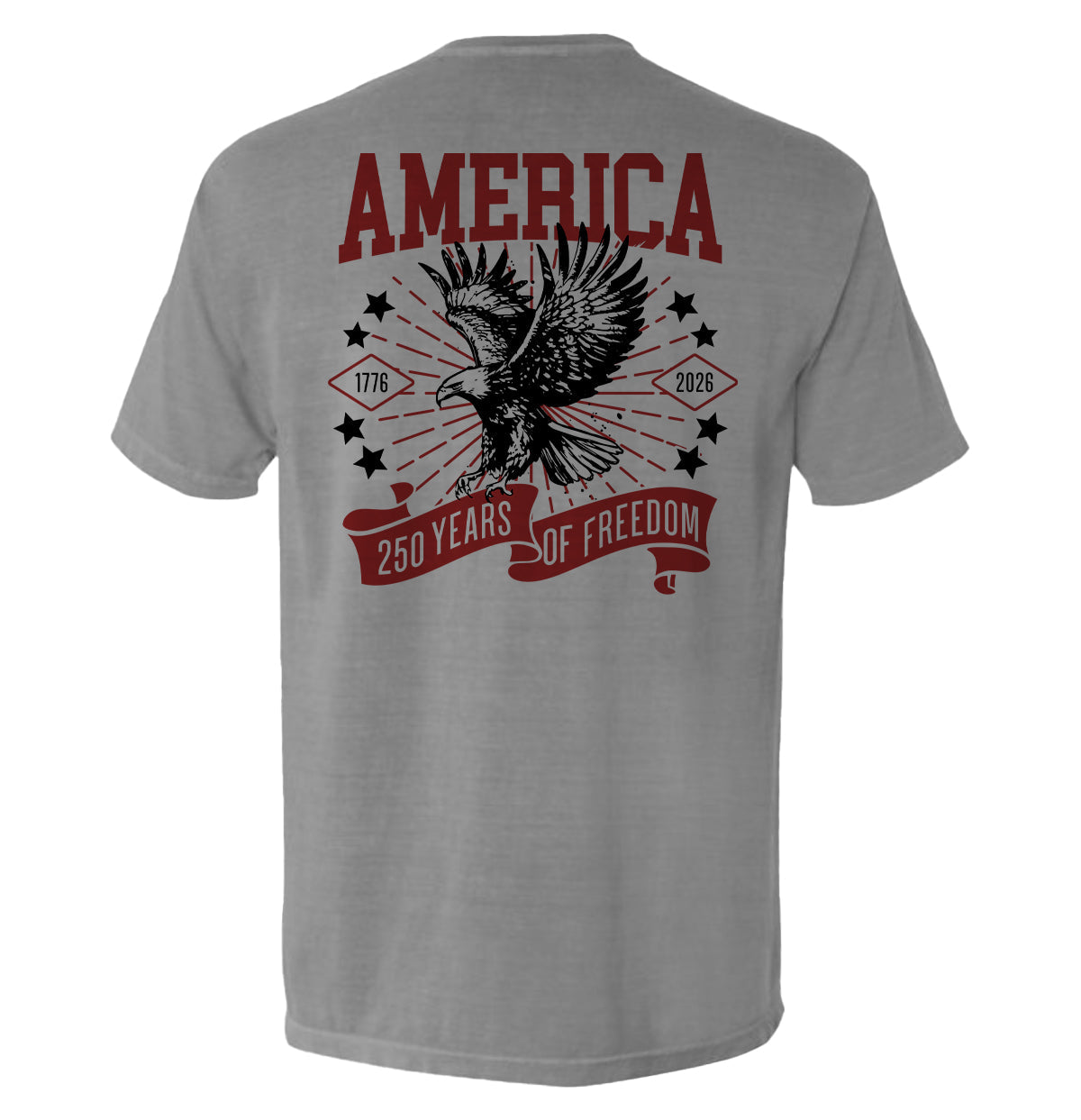 America 250 Years of Freedom Shield Republic