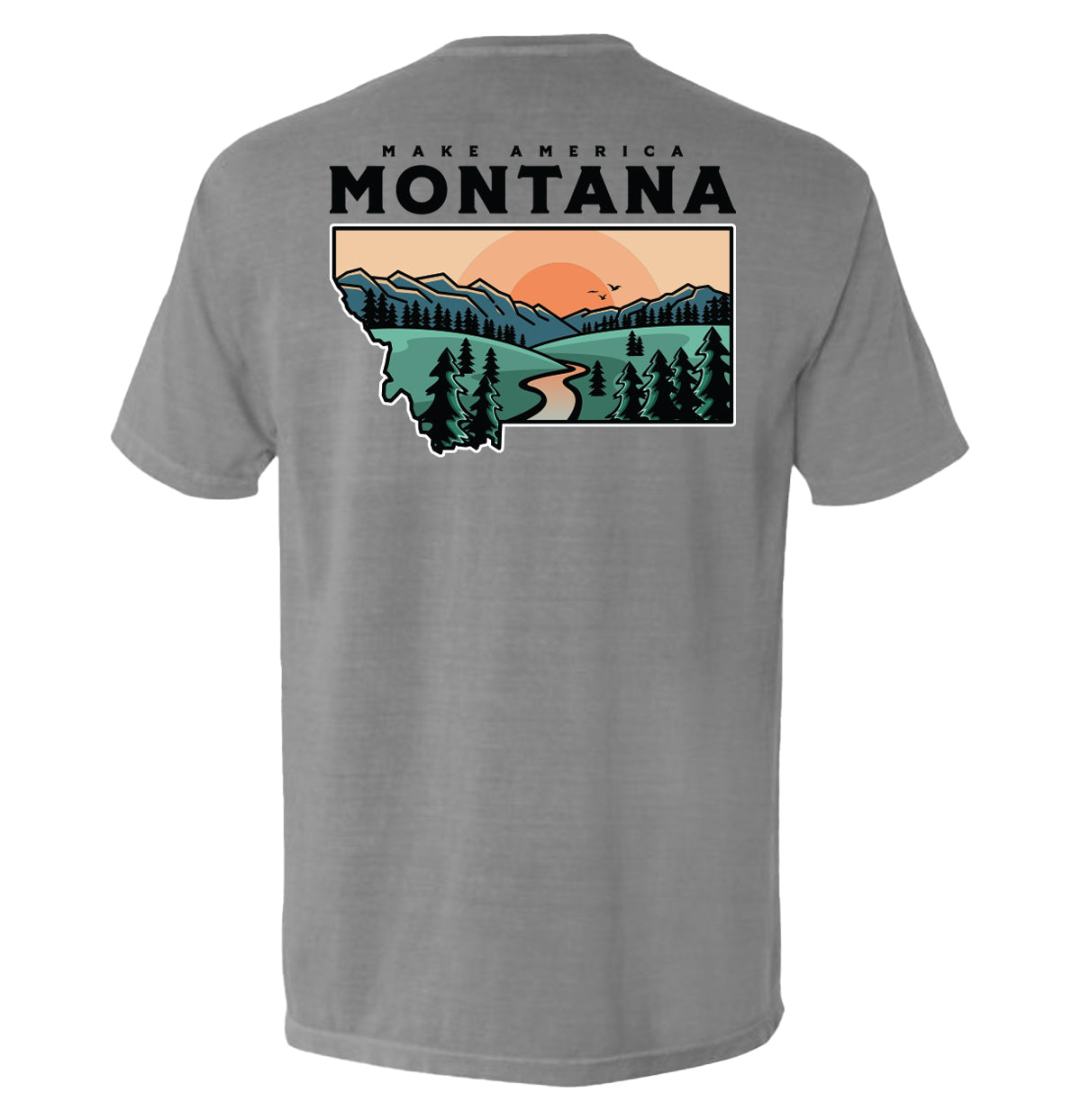 Make America Montana Shield Republic