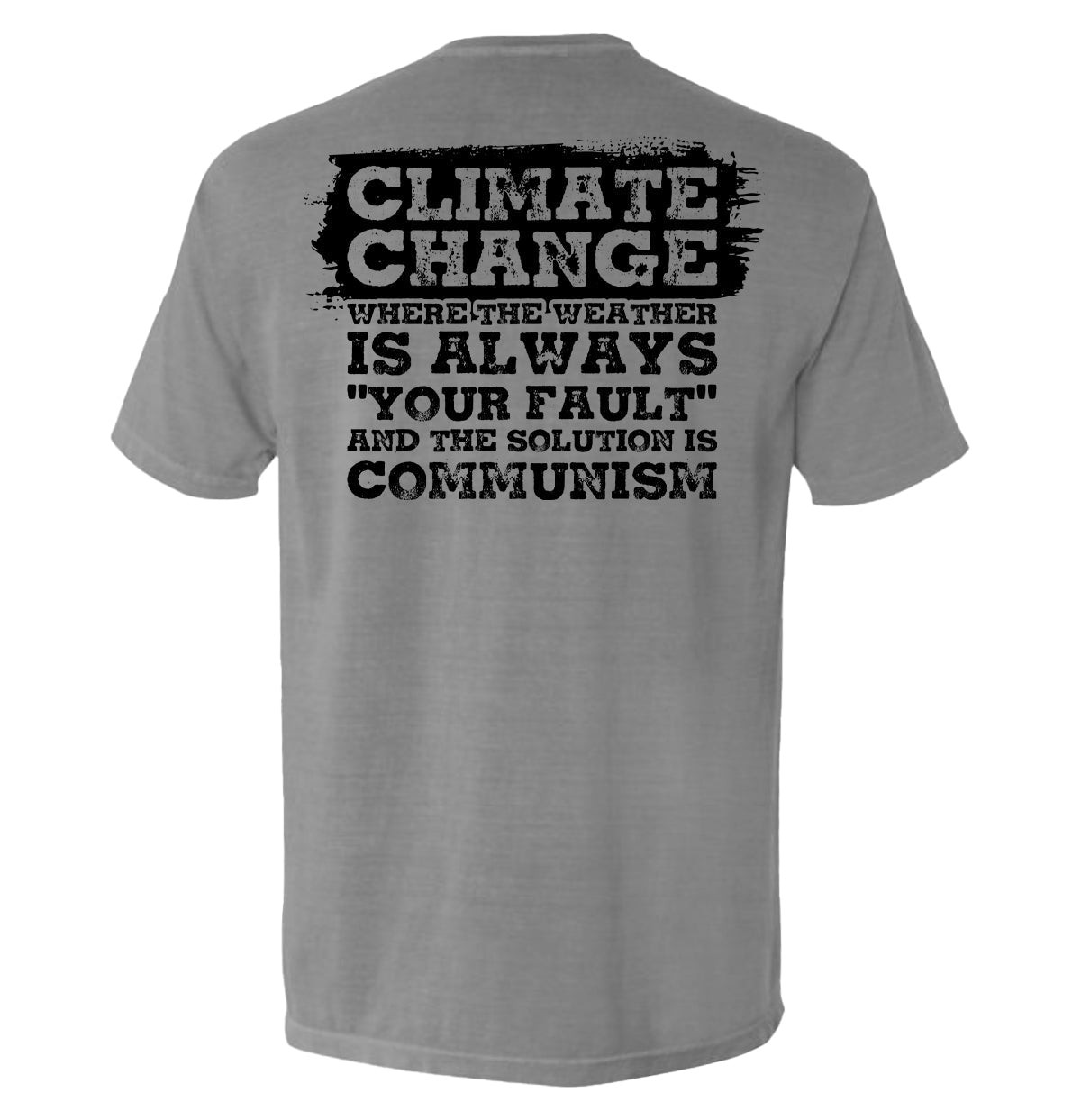 Climate Change The Solution Is Communism Shield Republic