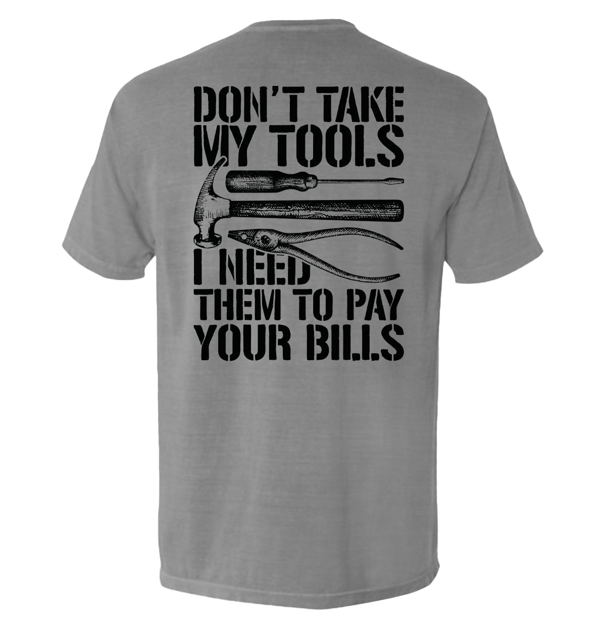Don't Take My Tools Shield Republic