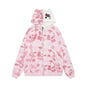 Vintage Hooded Sweatshirt for Cats - Autumn/Winter