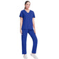 Fashionable Hospital Custom Nurse Uniform Embroidery Logo Colors Short Scrubs Jogger Straight Nurse Uniform Pants Sets NovaCart