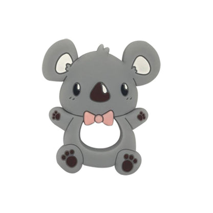 Food Grade Silicone Teethers Animal Fox Koala  Teether  Baby Silicone Chew Charms Kids Teething Gift Toddler Toys Stevvex