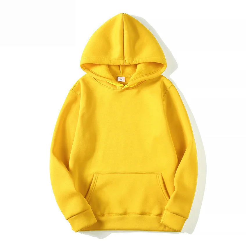 Hoodies Sweatshirts Men Woman Fashion Solid color Red Black Gray Pink Autumn Winter fleece Hip Hop Hoody Male Brand Casual Tops NovaCart