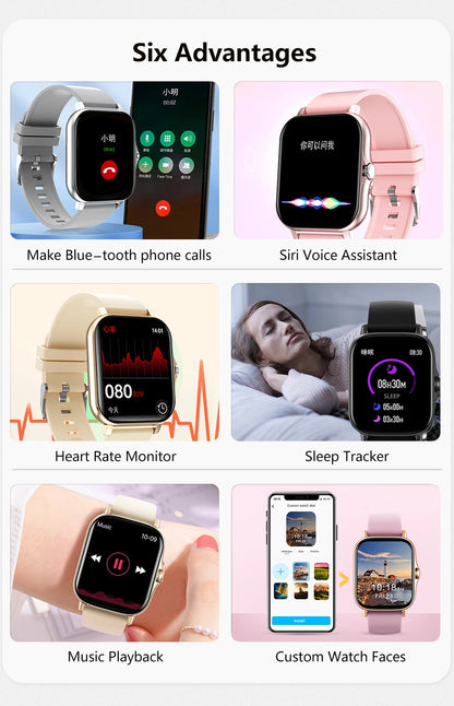 2026 New Multifunctional Smart Watch Men & Women Bluetooth Connected Phone Music Fitness Sports Bracelet Sleep Monitor watch NovaCart