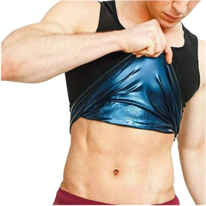Men Neoprene Sweat Sauna Vest Waist Trainer Slimming Body Shapers Vest Shapewear Corset Gym Underwear Women Fat Burn Tank Top NovaCart